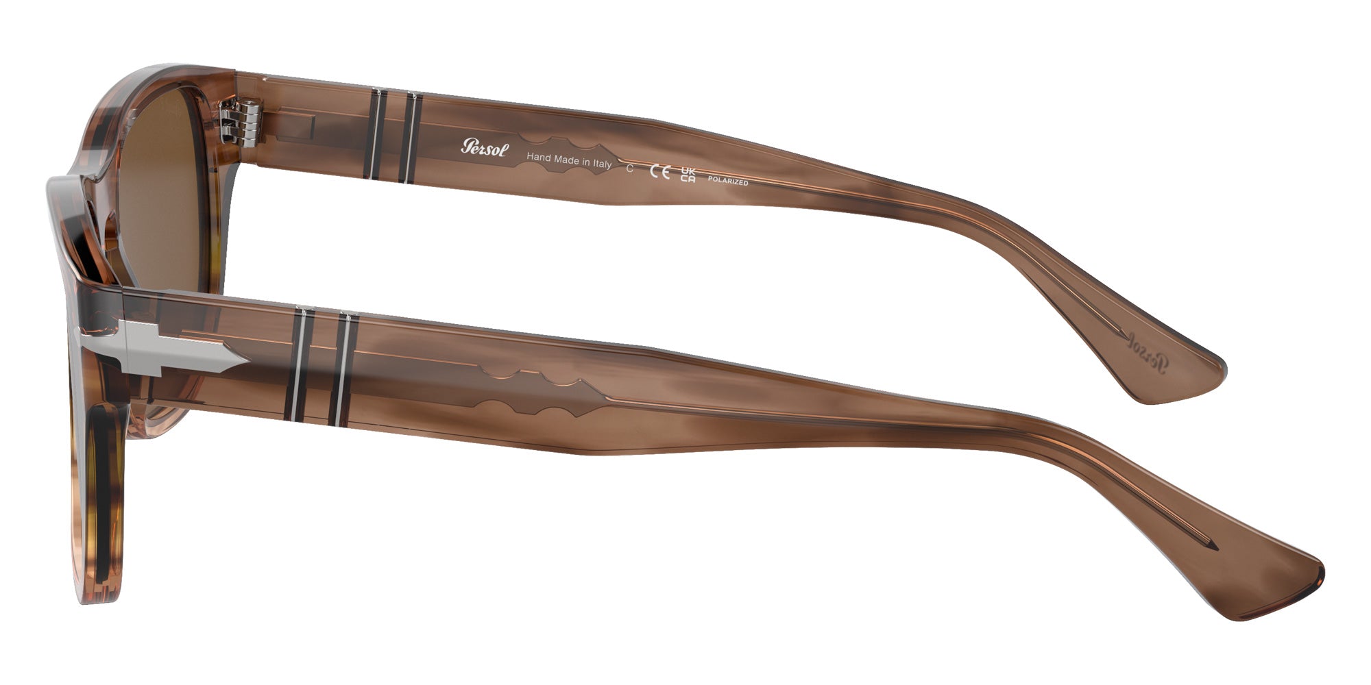 Persol PO3341S 120757 55 - Striped Brown Green #id:po3341s120757_s:100110