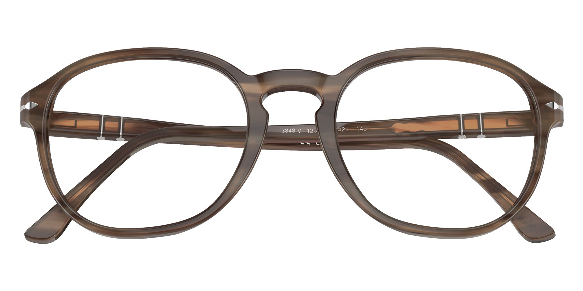 Persol PO3343V 1208 51 - Striped Brown #id:po3343v1208_s:102125