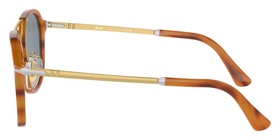 Persol PO3352S 960/56 55 - Striped Brown / Light Blue #id:po3352s96056_s:100110