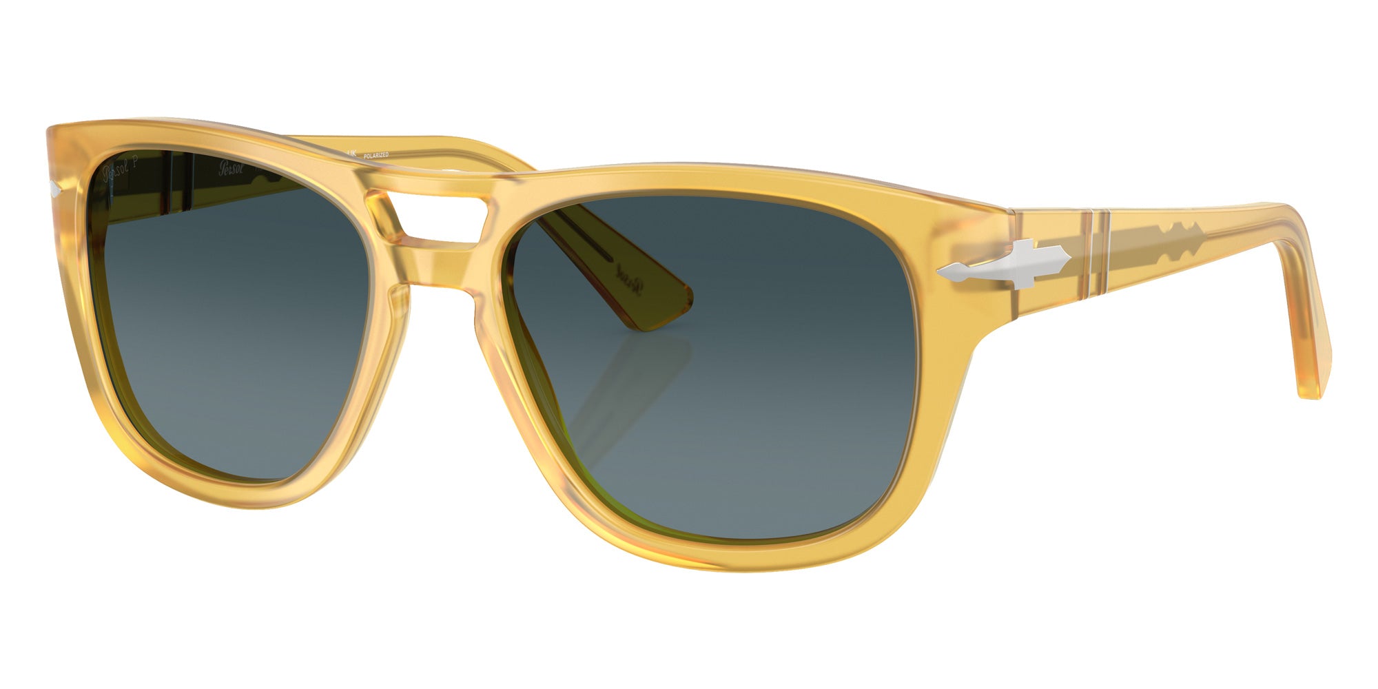 Persol PO3366S 204/S3 58 - Miele / Light Blue Gradient Dark Blue Polarized #id:po3366s204s3_s:100105