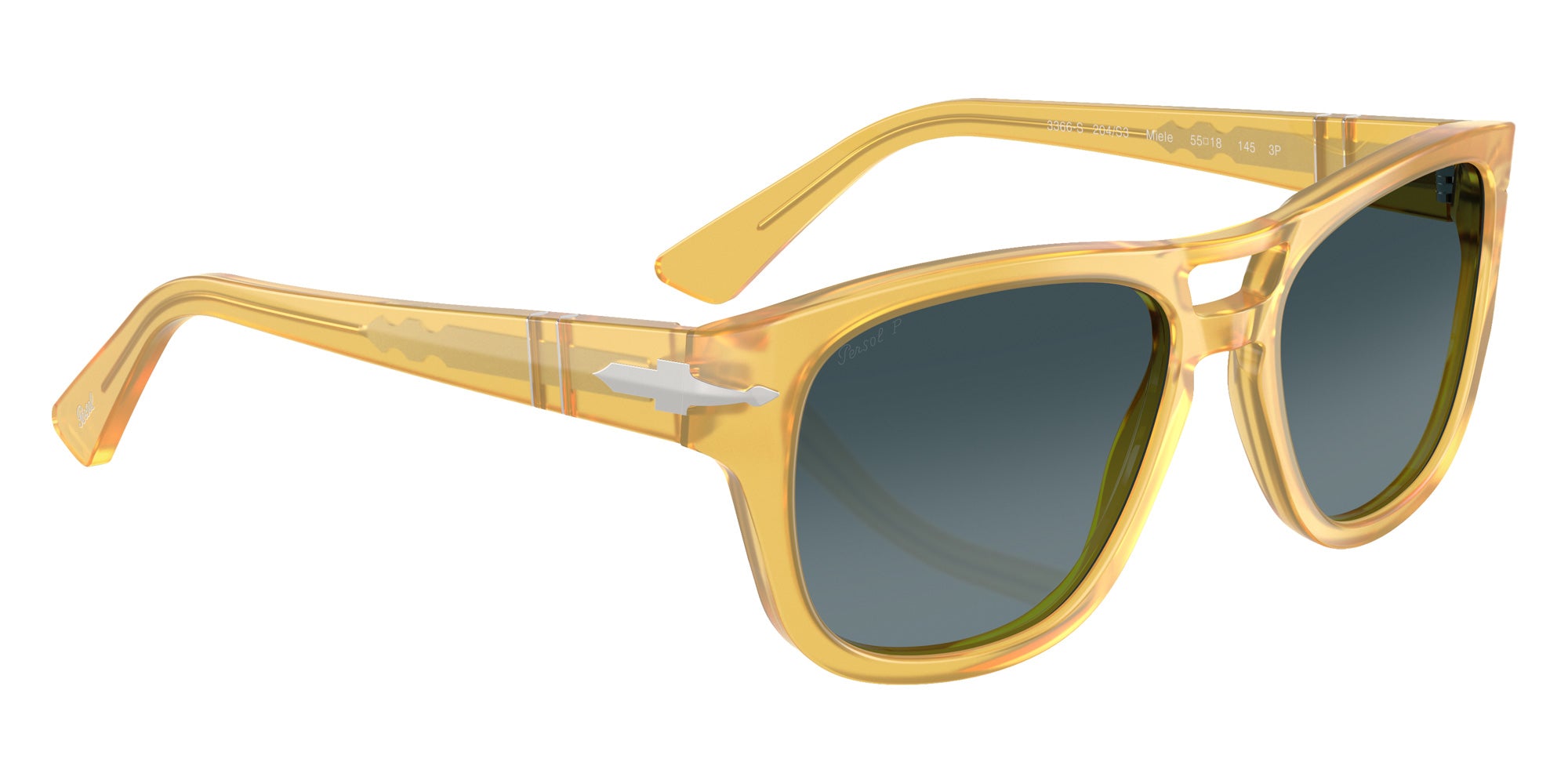 Persol PO3366S 204/S3 58 - Miele / Light Blue Gradient Dark Blue Polarized #id:po3366s204s3_s:100120