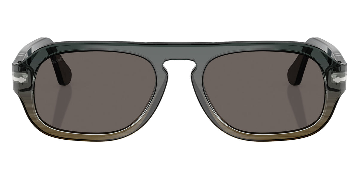 Persol PO3369S 1012B1 54 - Gray Striped Green / Dark Gray #id:po3369s1012b1_s:100100