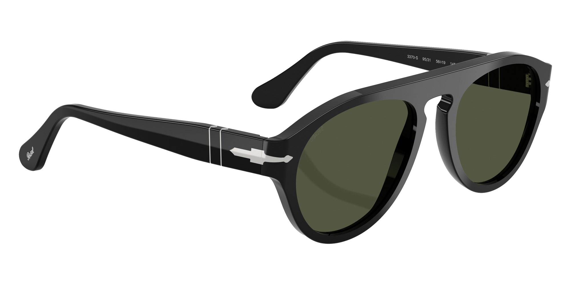 Persol PO3370S 95/31 53 - Black / Green #id:po3370s9531_s:102120