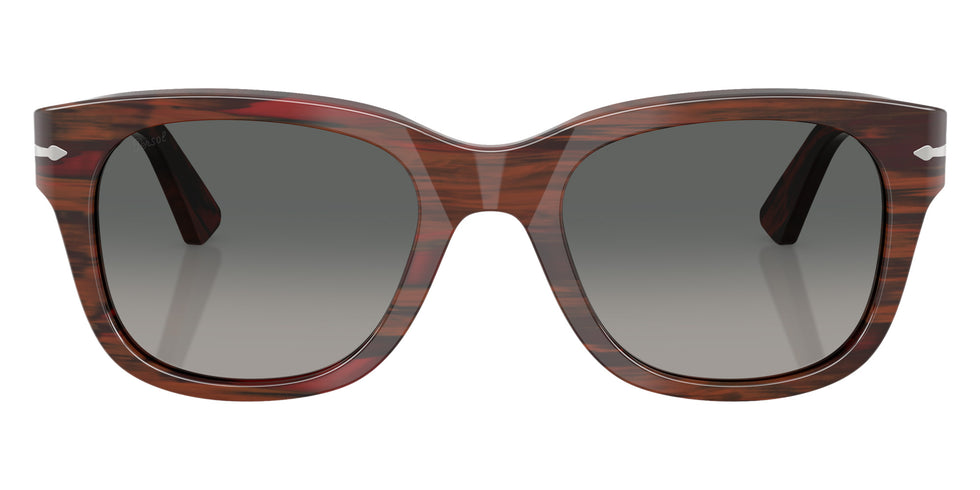 Persol PO3372S 122371 55 - Striped Burgundy / Gradient Gray #id:po3372s122371_s:100100