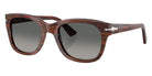 Persol PO3372S 122371 55 - Striped Burgundy / Gradient Gray #id:po3372s122371_s:100105