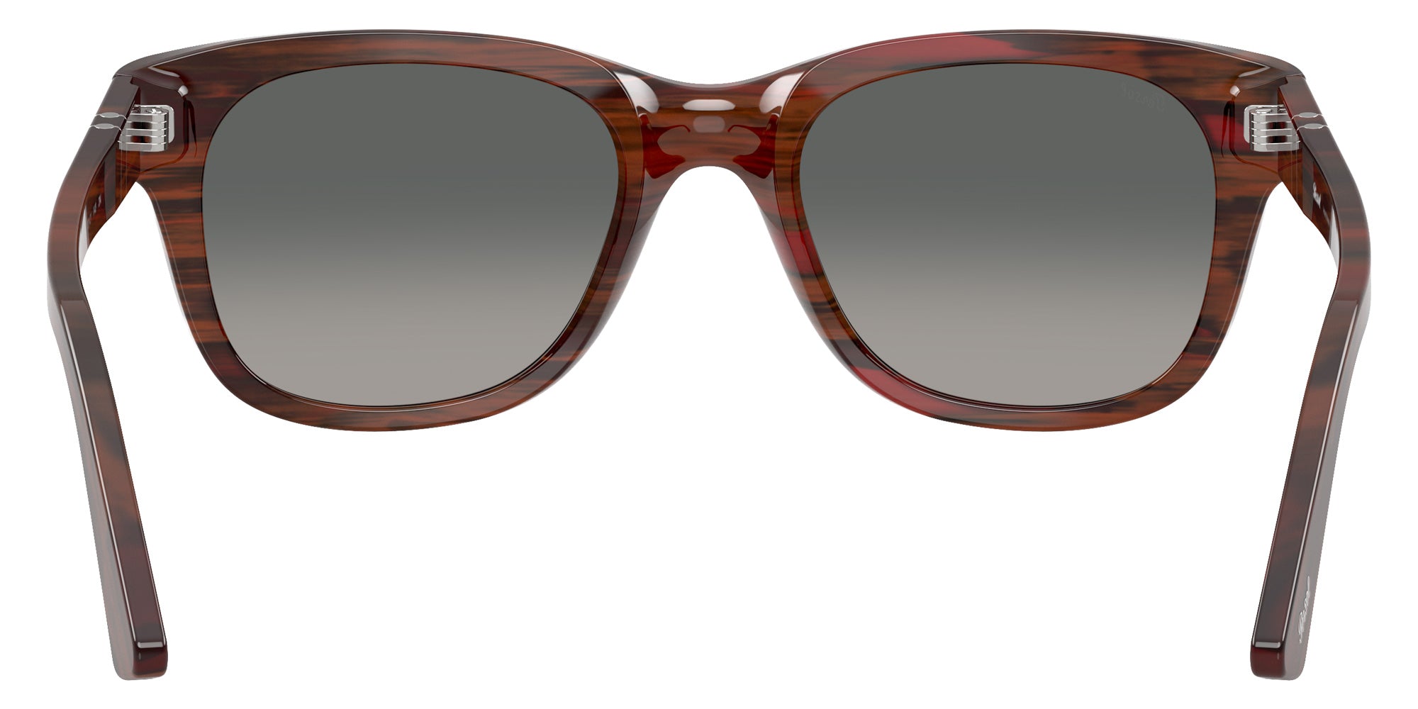 Persol PO3372S 122371 55 - Striped Burgundy / Gradient Gray #id:po3372s122371_s:100115