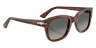 Persol PO3372S 122371 55 - Striped Burgundy / Gradient Gray #id:po3372s122371_s:100120