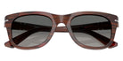Persol PO3372S 122371 55 - Striped Burgundy / Gradient Gray #id:po3372s122371_s:100125