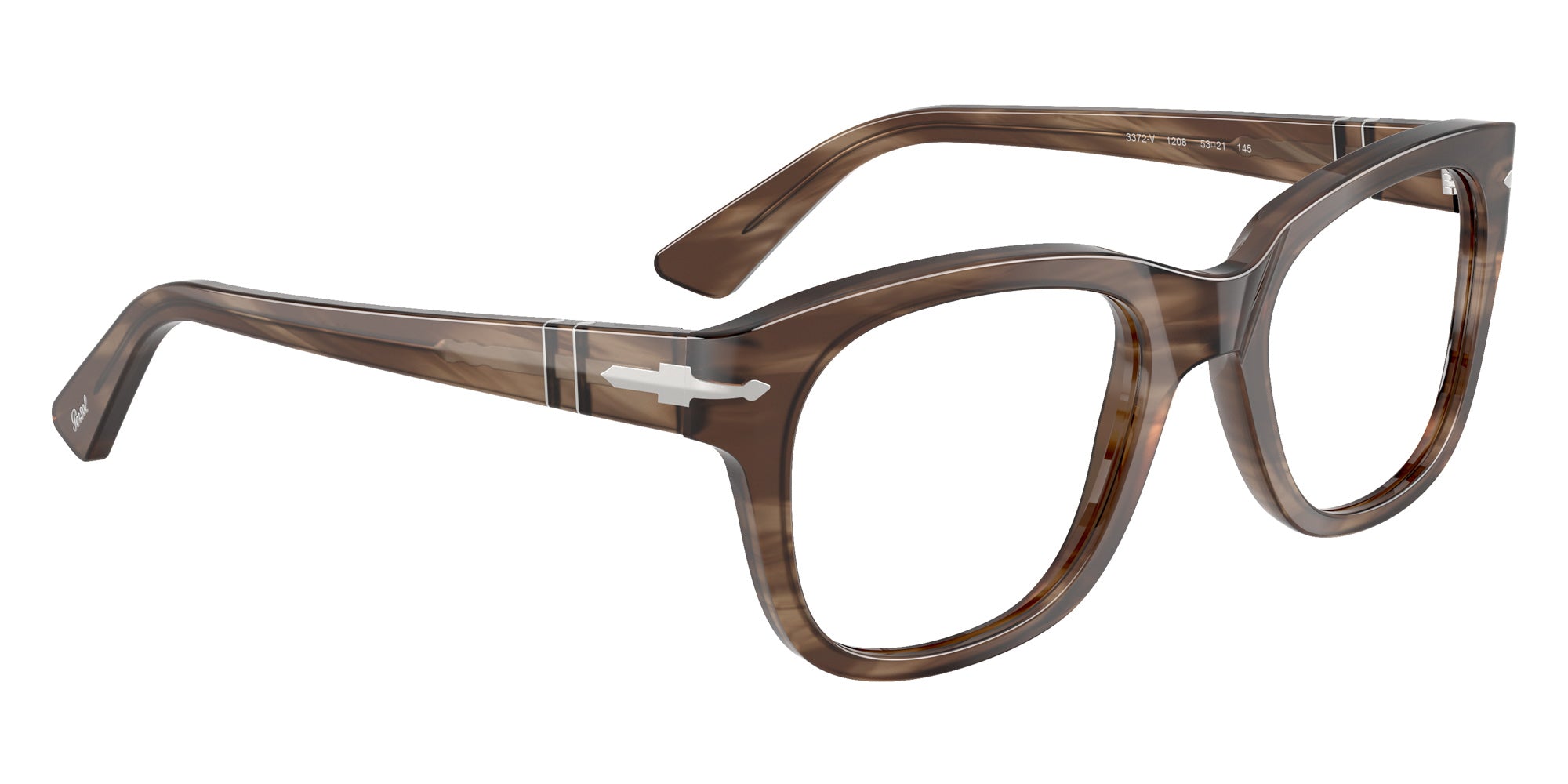 Persol PO3372V 1208 53 - Striped Brown #id:po3372v1208_s:100120
