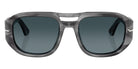 Persol PO3373S - Vincent 1192S3 53 - Striped Gray / Light Blue Gradient Dark Blue Polarized #id:po3373s1192s3_s:100100