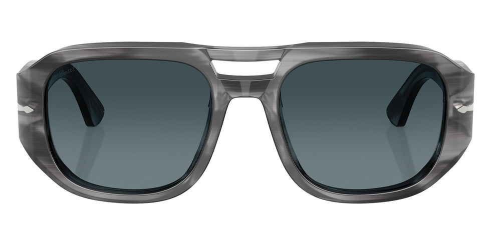 Persol PO3373S - Vincent 1192S3 53 - Striped Gray / Light Blue Gradient Dark Blue Polarized #id:po3373s1192s3_s:100100