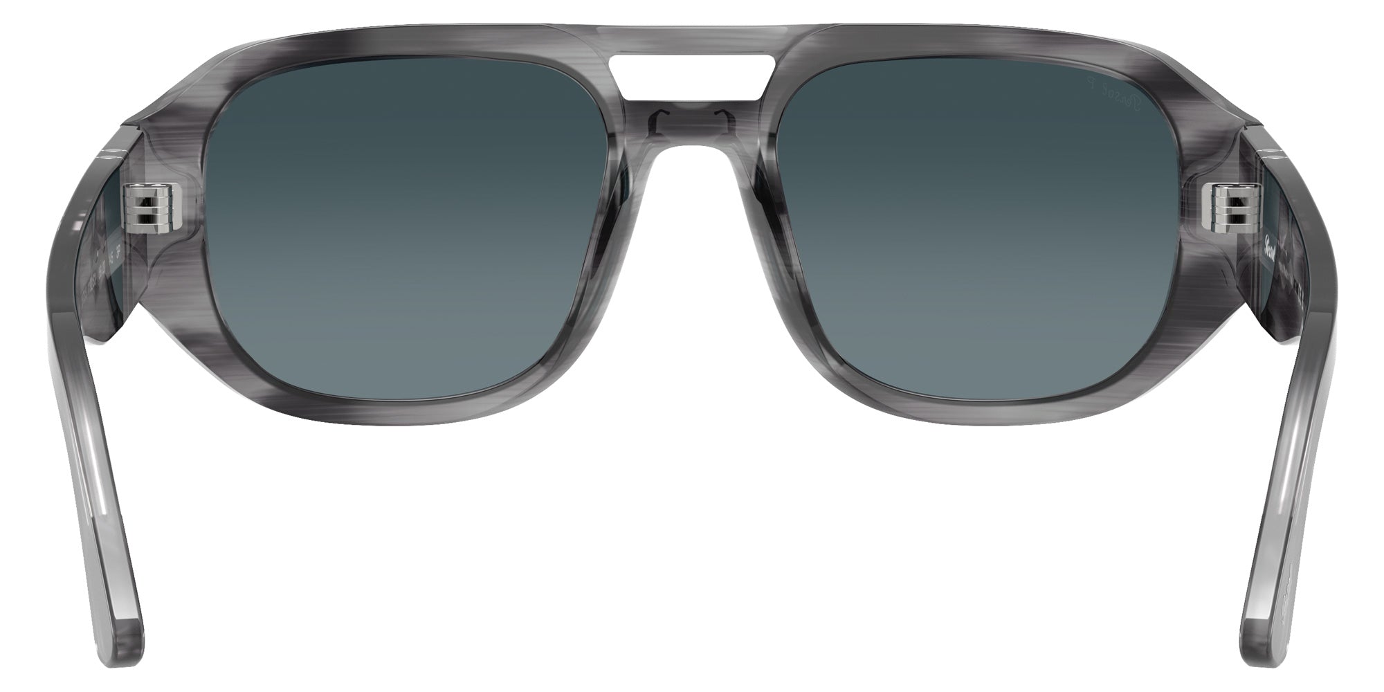 Persol PO3373S - Vincent 1192S3 53 - Striped Gray / Light Blue Gradient Dark Blue Polarized #id:po3373s1192s3_s:100115