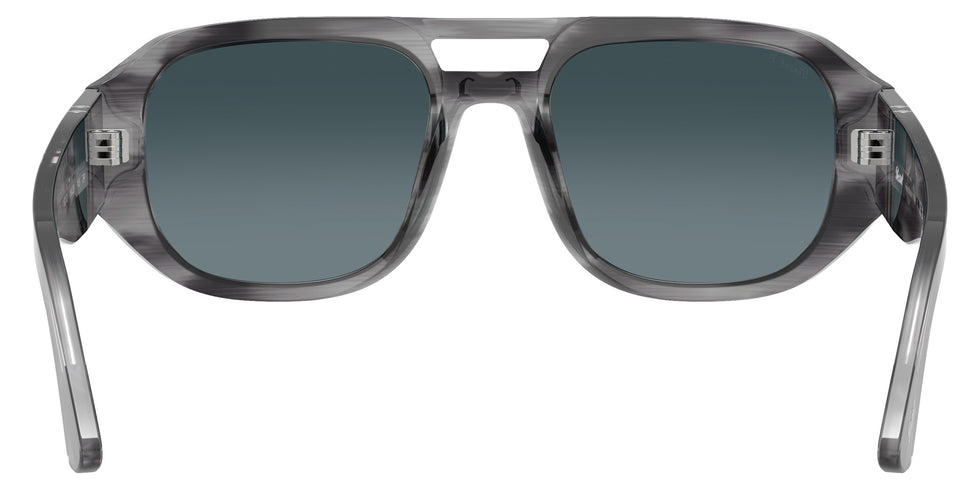 Persol PO3373S - Vincent 1192S3 53 - Striped Gray / Light Blue Gradient Dark Blue Polarized #id:po3373s1192s3_s:100115