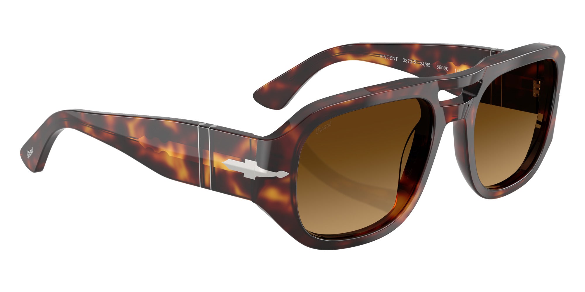 Persol PO3373S - Vincent 24/85 53 - Havana / Light Brown Gradient Dark Brow #id:po3373s2485_s:104120