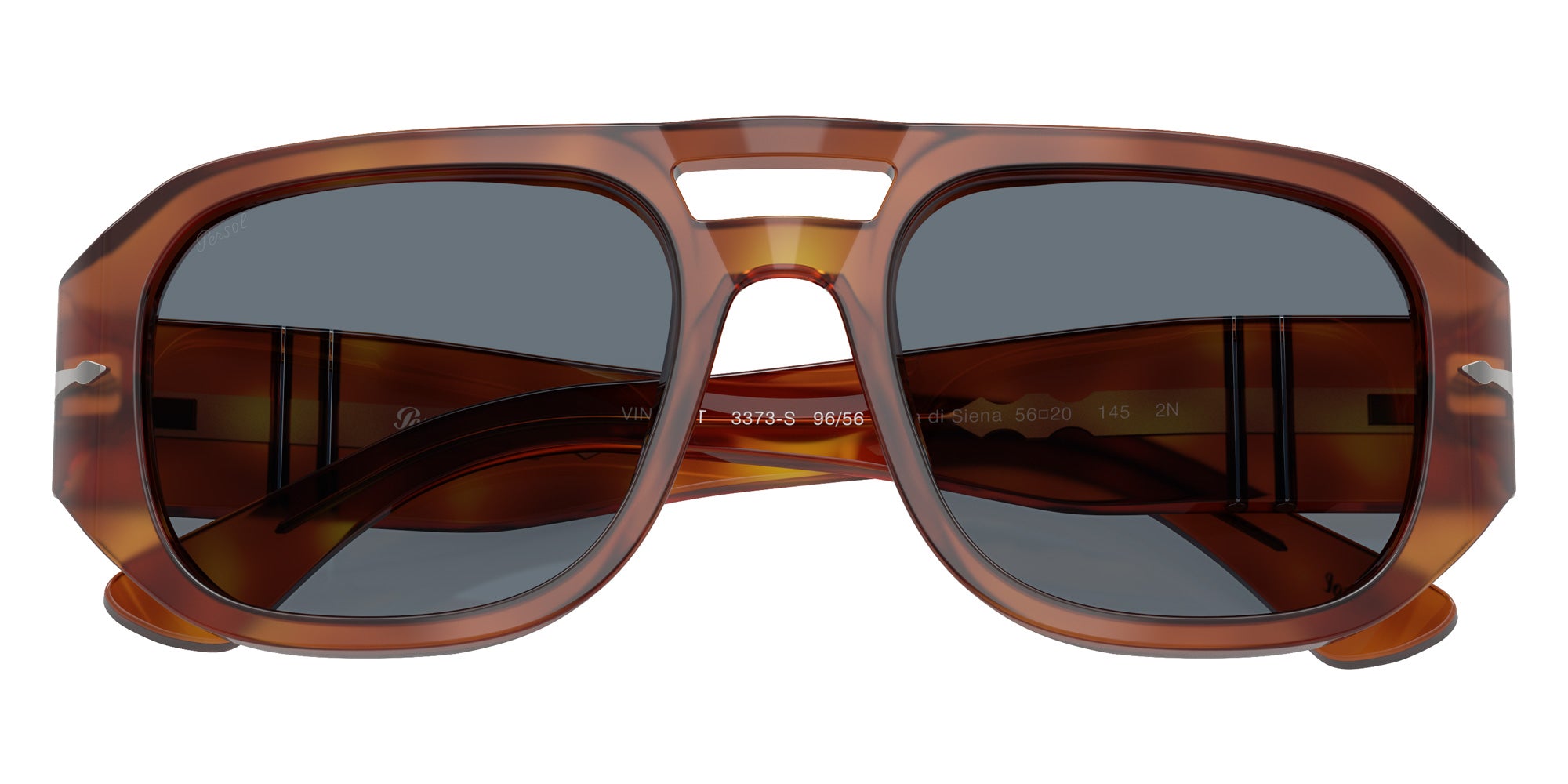 Persol PO3373S - Vincent 96/56 56 - Terra Di Siena / Light Blue #id:po3373s9656_s:112125