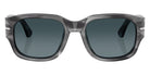 Persol PO3380S 1192S3 55 - Striped Gray / Light Blue Gradient Dark Blue Polarized #id:po3380s1192s3_s:104100