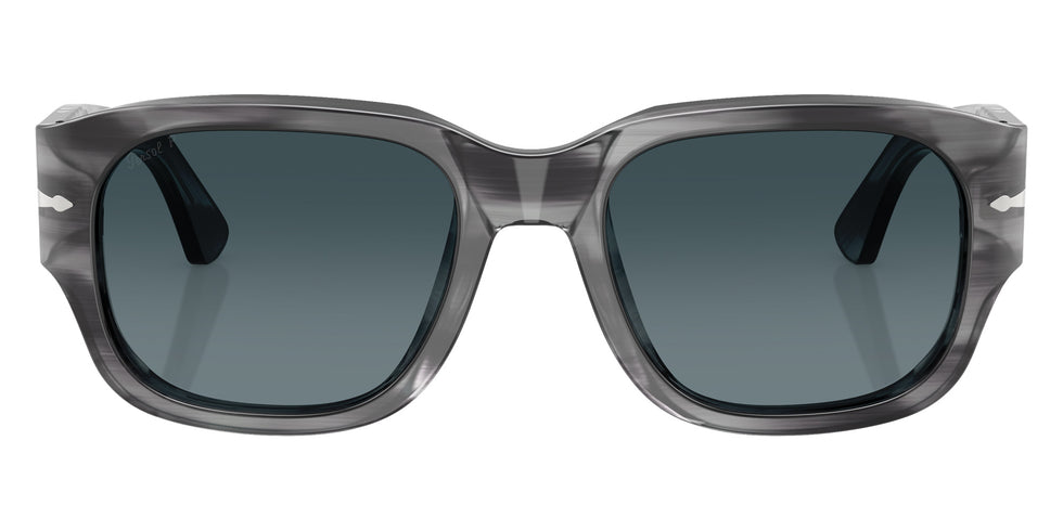 Persol PO3380S 1192S3 55 - Striped Gray / Light Blue Gradient Dark Blue Polarized #id:po3380s1192s3_s:104100