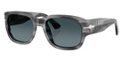 Persol PO3380S 1192S3 55 - Striped Gray / Light Blue Gradient Dark Blue Polarized #id:po3380s1192s3_s:104105