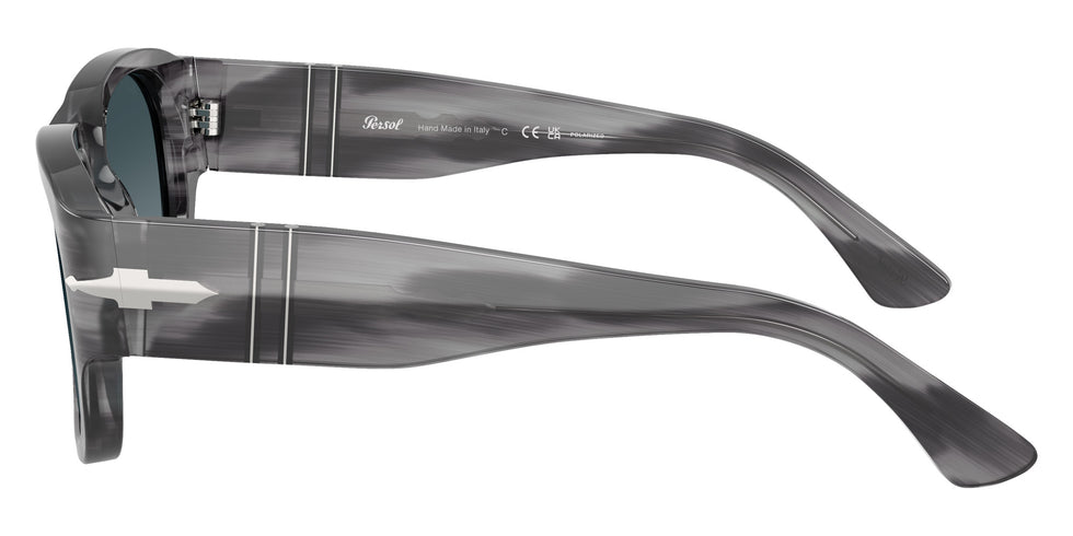 Persol PO3380S 1192S3 55 - Striped Gray / Light Blue Gradient Dark Blue Polarized #id:po3380s1192s3_s:104110