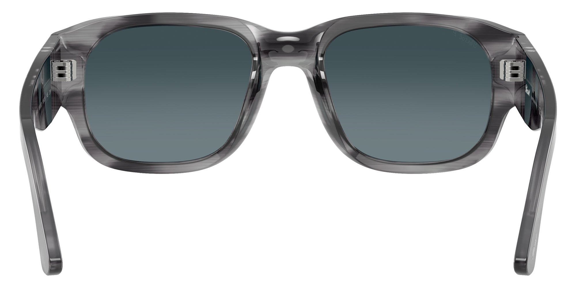 Persol PO3380S 1192S3 55 - Striped Gray / Light Blue Gradient Dark Blue Polarized #id:po3380s1192s3_s:104115