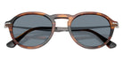 Persol PO3383S 123556 51 - Striped Black & Brown / Light Blue #id:po3383s123556_s:100125