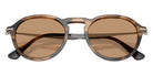 Persol PO3383S 123653 54 - Striped Black & Greish Brown / Brown #id:po3383s123653_s:102125