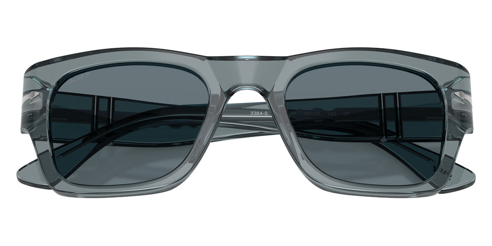 Persol PO3384S 12273R 52 - Transparent Ocean / Dark Blue Polarized #id:po3384s12273r_s:100125