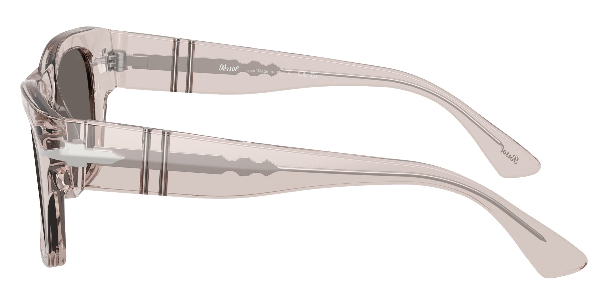 Persol PO3384S 1229B1 52 - Transparent Brown Gray / Dark Gray #id:po3384s1229b1_s:108110