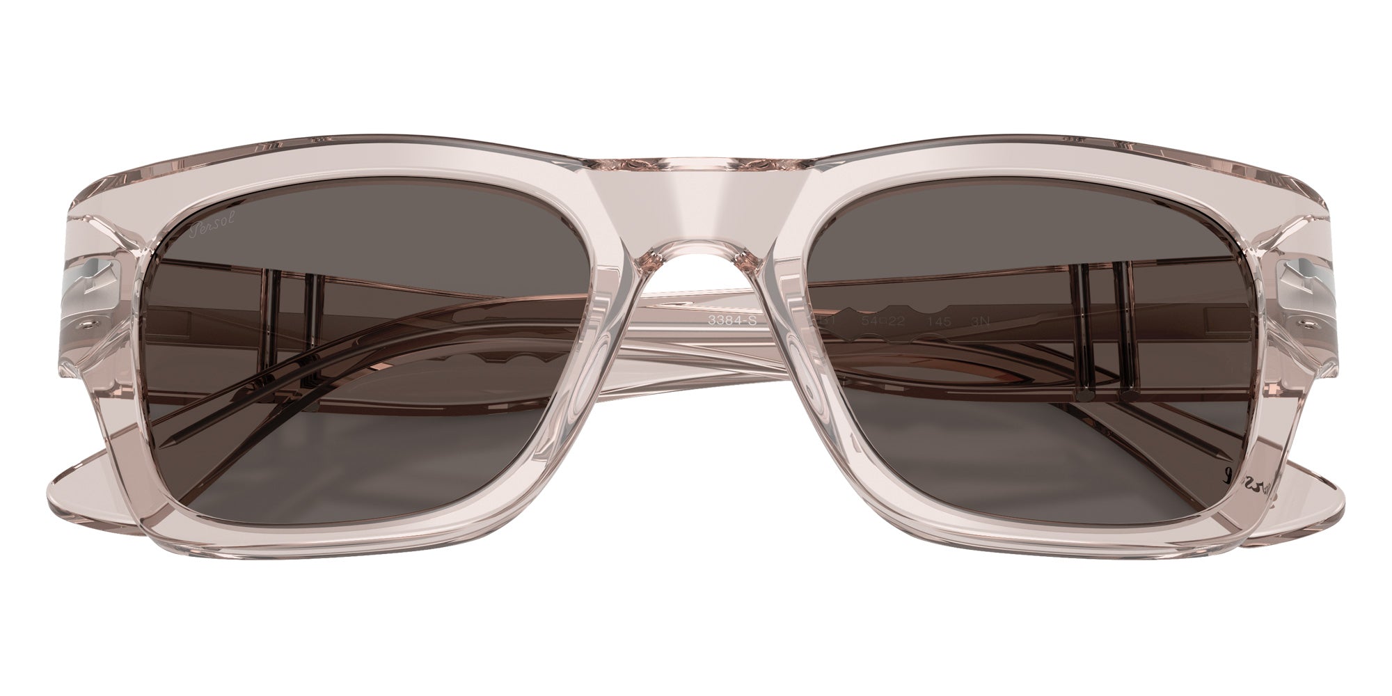 Persol PO3384S 1229B1 52 - Transparent Brown Gray / Dark Gray #id:po3384s1229b1_s:108125