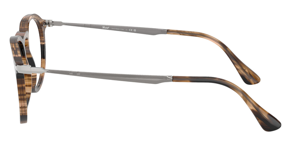 Persol PO3387V - Pier 1236 49 - Striped Black & Greish Brown #id:po3387v1236_s:100110