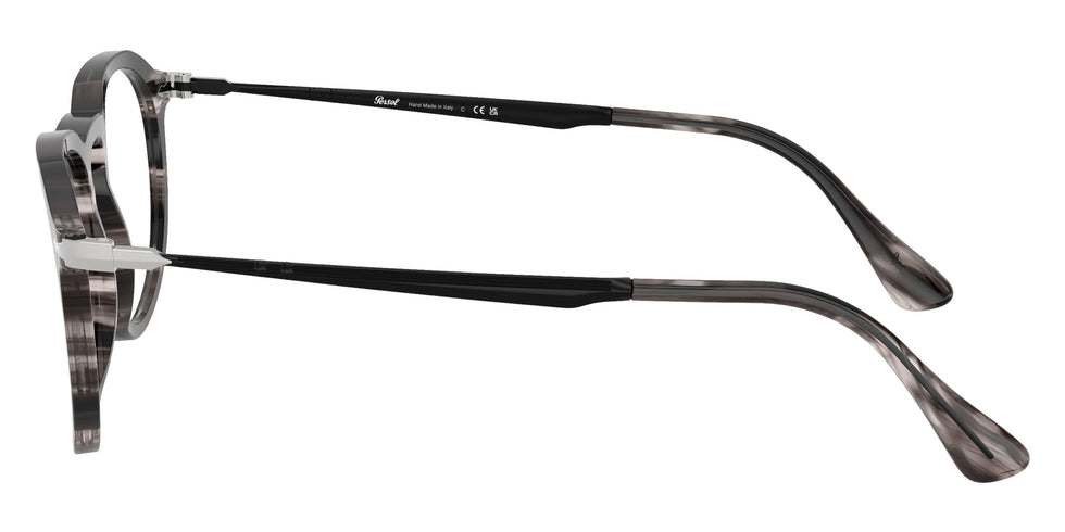 Persol PO3387V - Pier 1238 49 - Striped Black & Gray #id:po3387v1238_s:104110