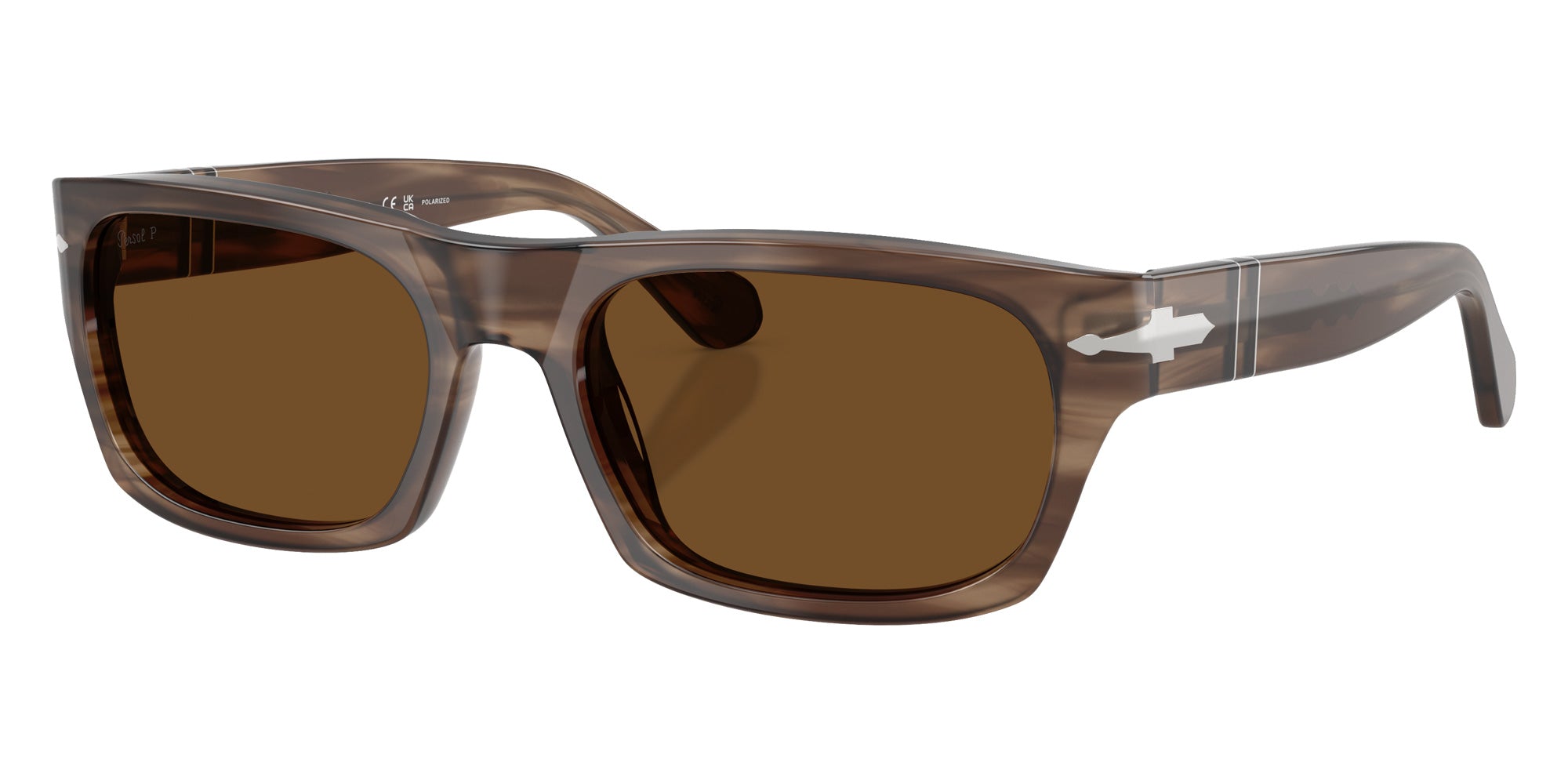 Persol PO3398S 120857 55 - Striped Brown #id:po3398s120857_s:104105