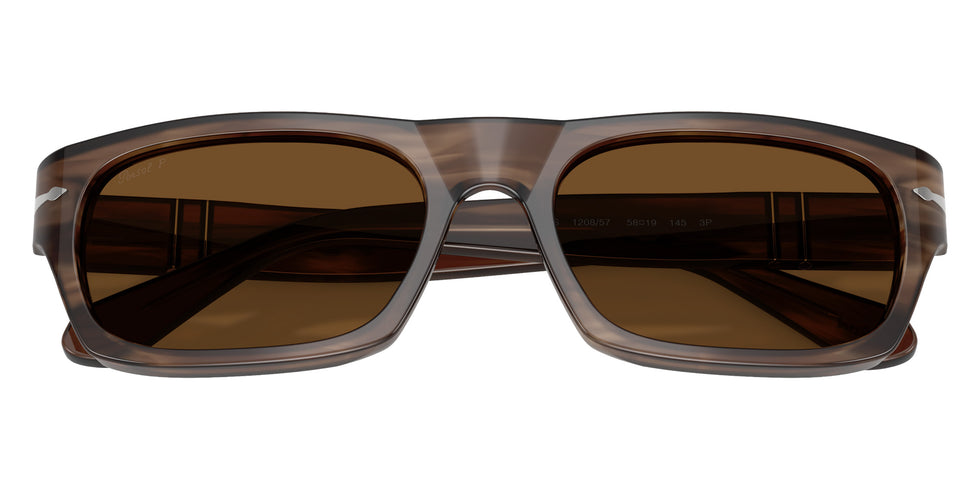 Persol PO3398S 120857 55 - Striped Brown #id:po3398s120857_s:104125