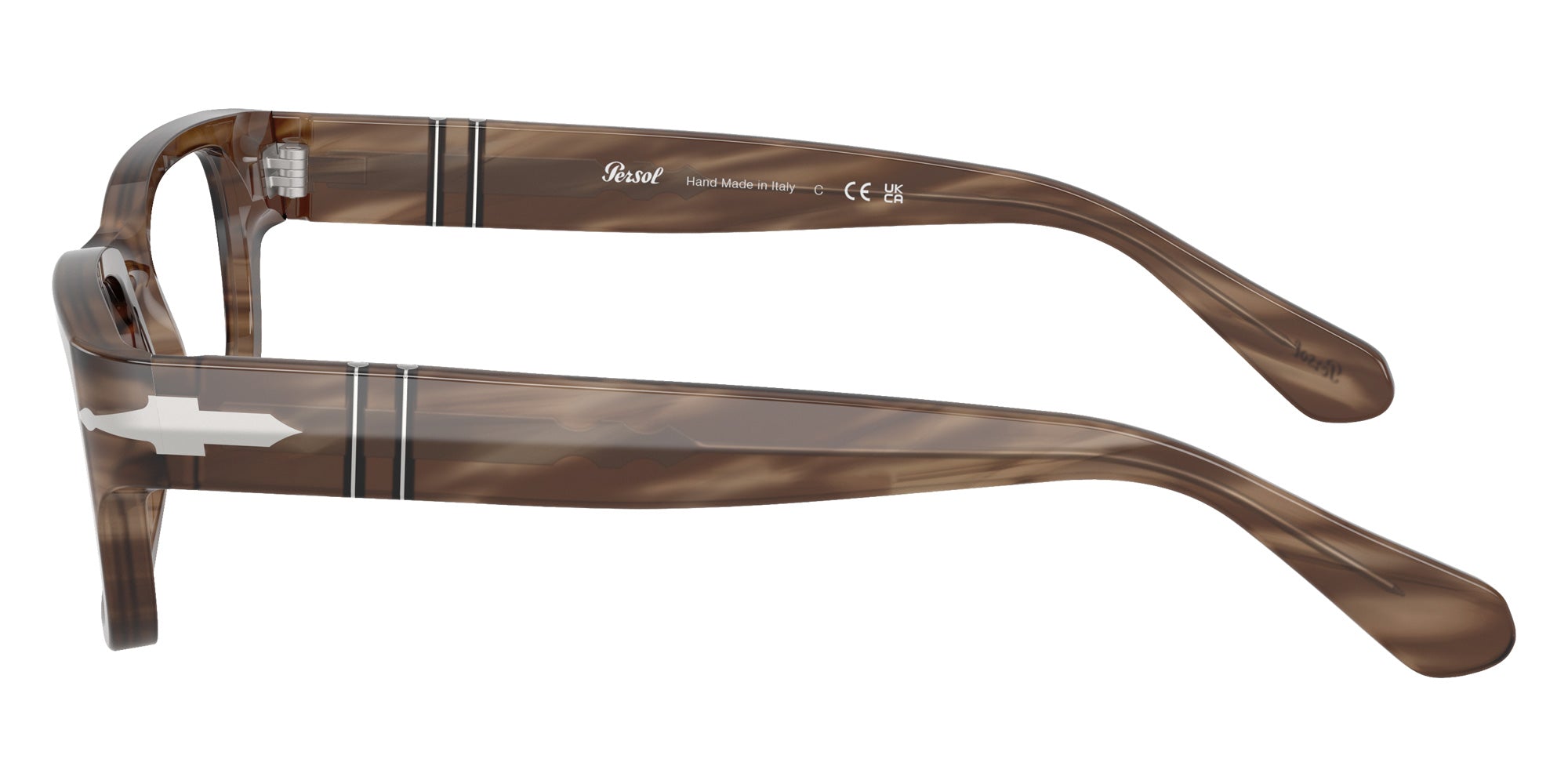 Persol PO3399V 1208 53 - Striped Brown #id:po3399v1208_s:104110