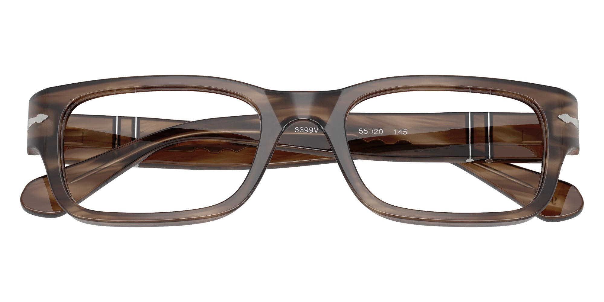 Persol PO3399V 1208 53 - Striped Brown #id:po3399v1208_s:104125
