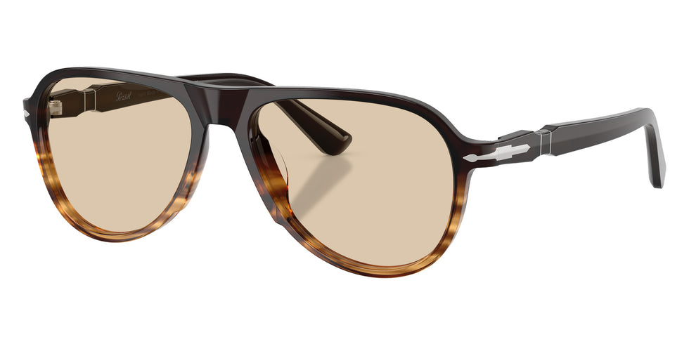Persol PO3411V 1026 55 - Brown Striped Amber / Light Brown #id:po3411v1026_s:100105