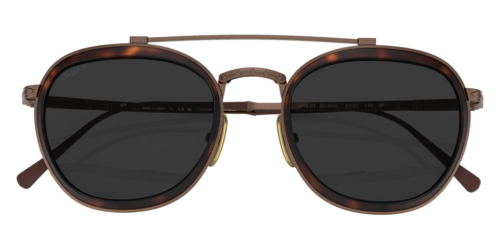 Persol PO5008ST 801648 51 - Brown / Polarized Black/AR #id:po5008st801648_s:102120