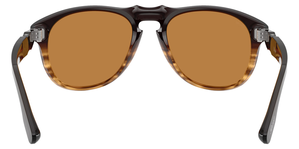 Persol PO8649SM 102653 54 - Brown Striped Amber / Brown #id:po8649sm102653_s:100115