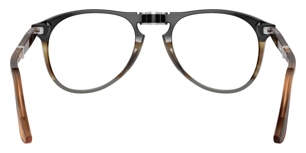 Persol PO9714VM 1135 52 - Black Striped Brown Gray #id:po9714vm1135_s:100115