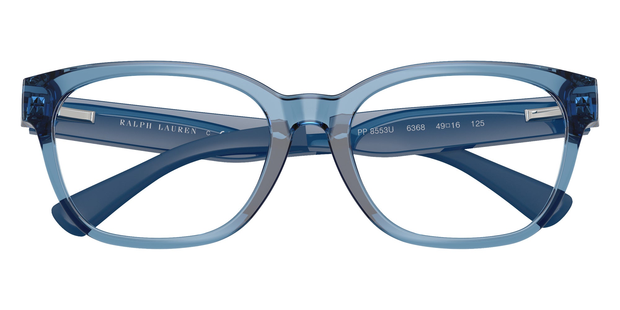 POLO RALPH LAUREN PP8553U 6368 47 - Shiny Transparent Blue #id:pp8553u6368_s:116120