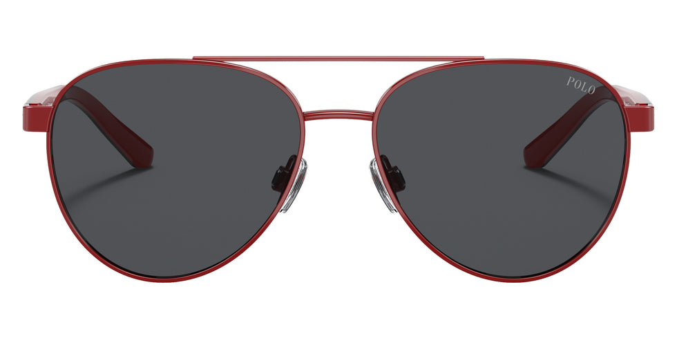 POLO RALPH LAUREN PP9001 900687 51 - Shiny Red / Dark Gray #id:pp9001900687_s:100100