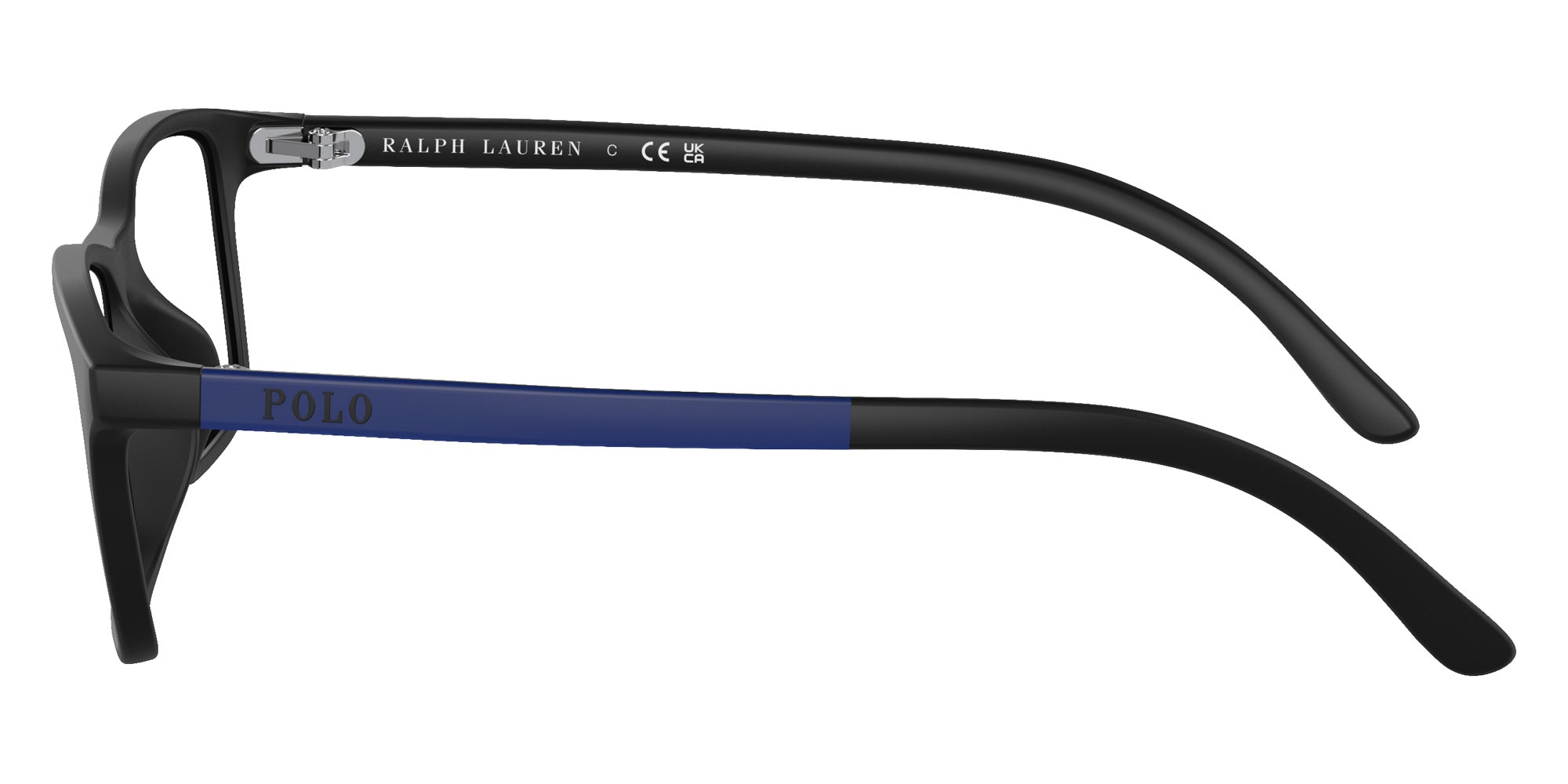 POLO RALPH LAUREN PP9506U 588687 49 - Matte Black / Gray Blue #id:pp9506u588687_s:100110