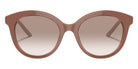 Prada PR 02YS 01Y1L0 51 - Alabaster/Crystal / Clear Gradient Brown #id:pr02ys01y1l0_s:100100