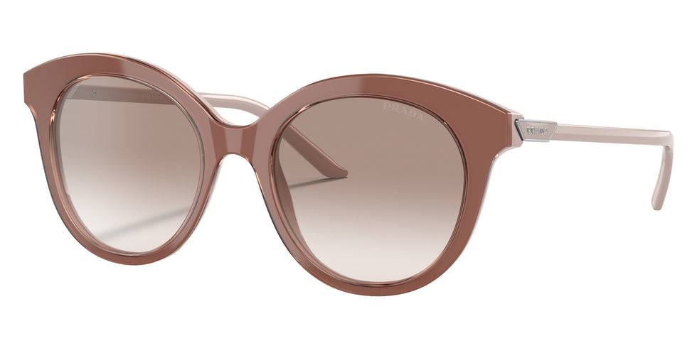 Prada PR 02YS 01Y1L0 51 - Alabaster/Crystal / Clear Gradient Brown #id:pr02ys01y1l0_s:100105