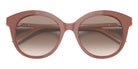 Prada PR 02YS 01Y1L0 51 - Alabaster/Crystal / Clear Gradient Brown #id:pr02ys01y1l0_s:100120