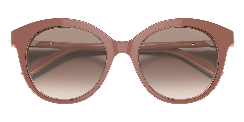 Prada PR 02YS 01Y1L0 51 - Alabaster/Crystal / Clear Gradient Brown #id:pr02ys01y1l0_s:100120