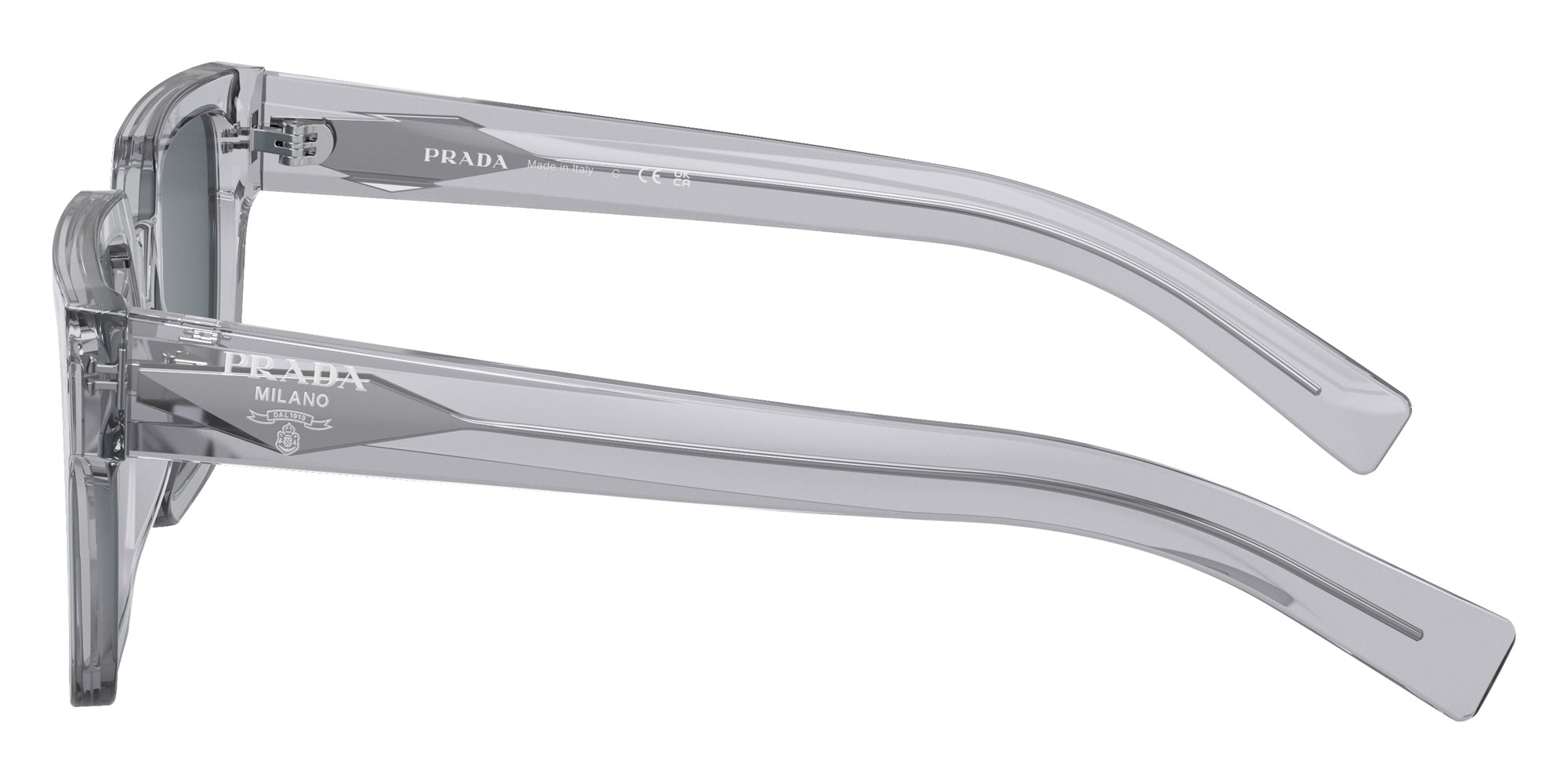 Prada PR 03ZS U430A9 54 - Transparent Gray #id:pr03zsu430a9_s:100110