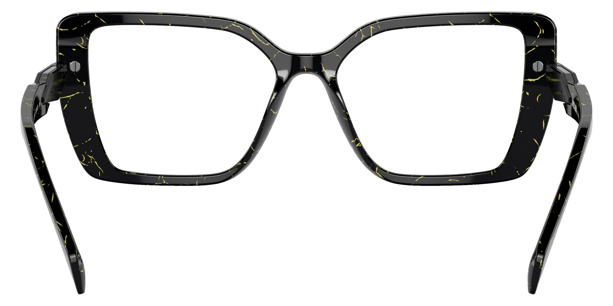 Prada PR 03ZV 19D1O1 53 - Black/Yellow Marble #id:pr03zv19d1o1_s:100115