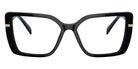 Prada PR 03ZV 1AB1O1 55 - Black #id:pr03zv1ab1o1_s:100100
