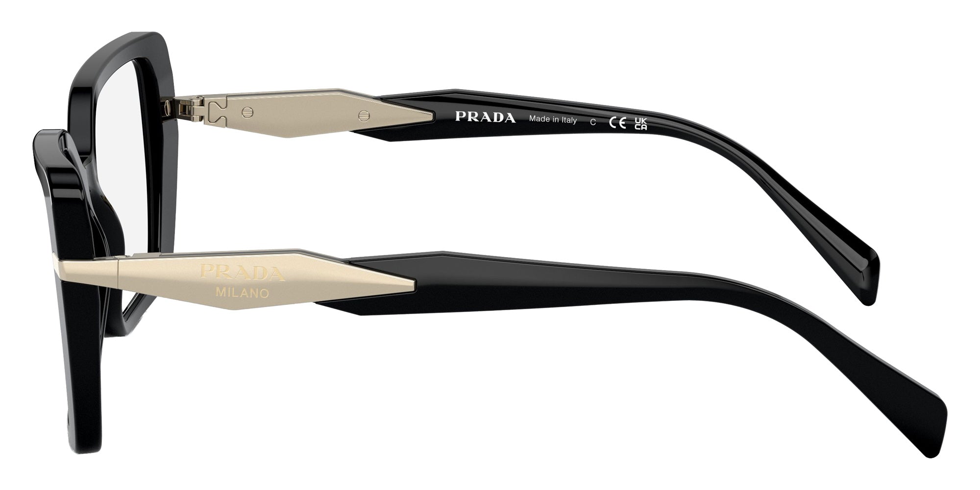 Prada PR 03ZV 1AB1O1 55 - Black #id:pr03zv1ab1o1_s:100110